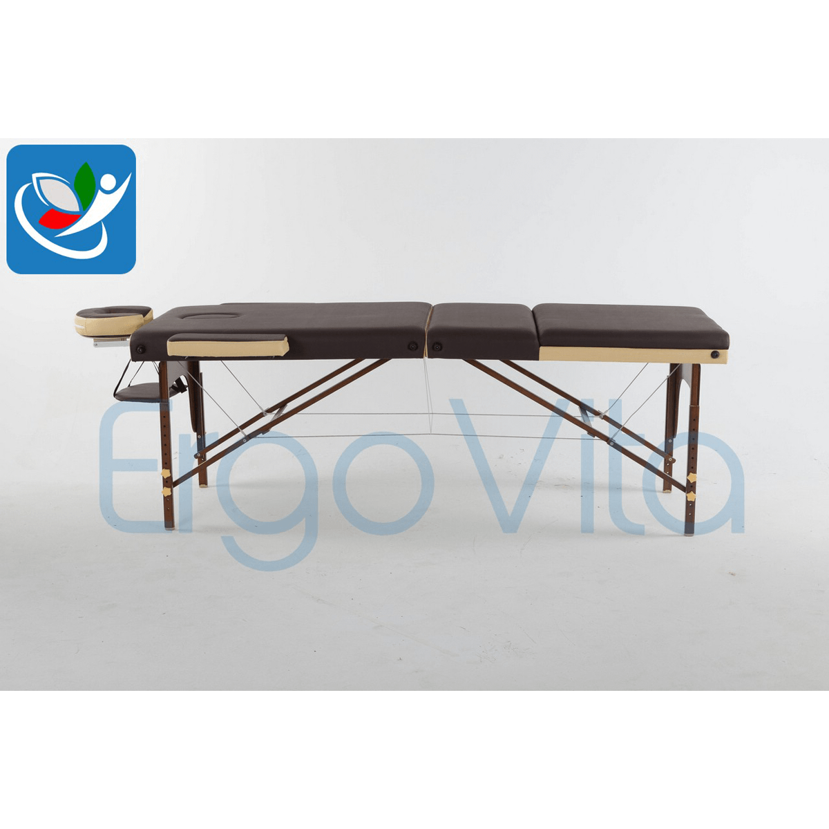 Массажный стол ErgoVita MASTER COMFORT PLUS коричневый - фото 4 - id-p114498848