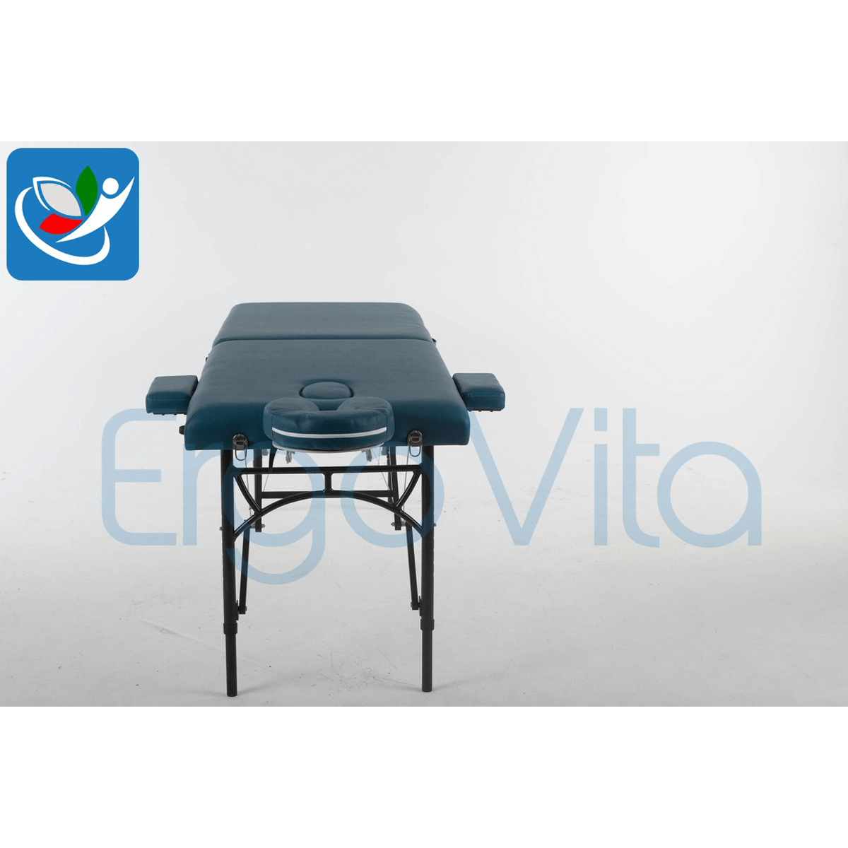 Массажный стол ErgoVita Master Alu (сине-зеленый) - фото 4 - id-p67692486