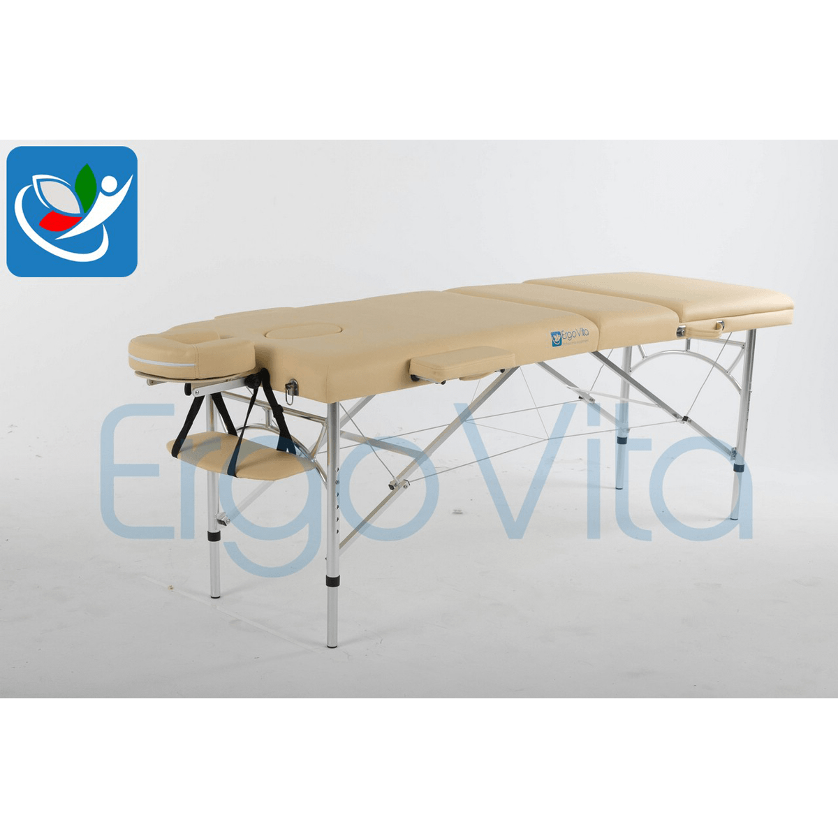 Массажный стол ErgoVita Master Alu Plus (бежевый) - фото 2 - id-p114498942