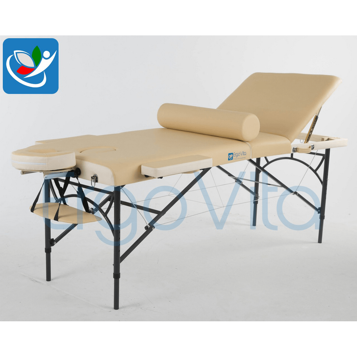 Массажный стол ErgoVita Master Alu Comfort Plus (бежевый) - фото 1 - id-p91396092