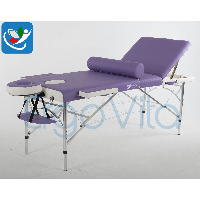 Массажный стол ErgoVita Master Alu Comfort Plus (сиреневый+белый)