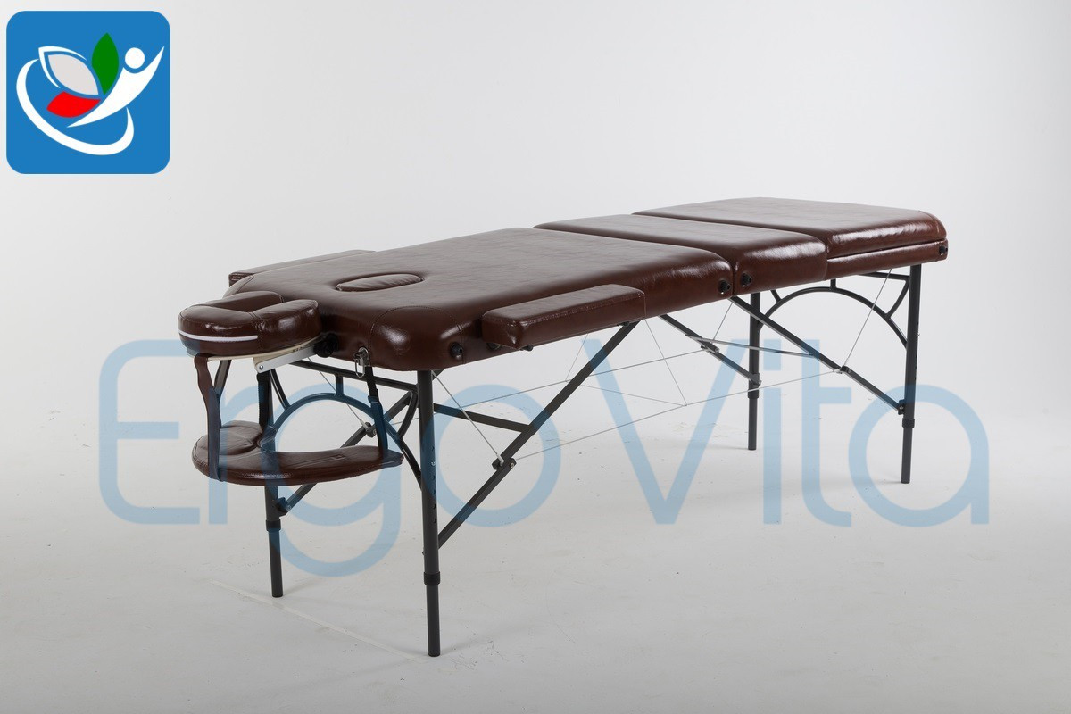 Массажный стол ErgoVita ELITE SKYLINE (коричневый) - фото 2 - id-p114499025