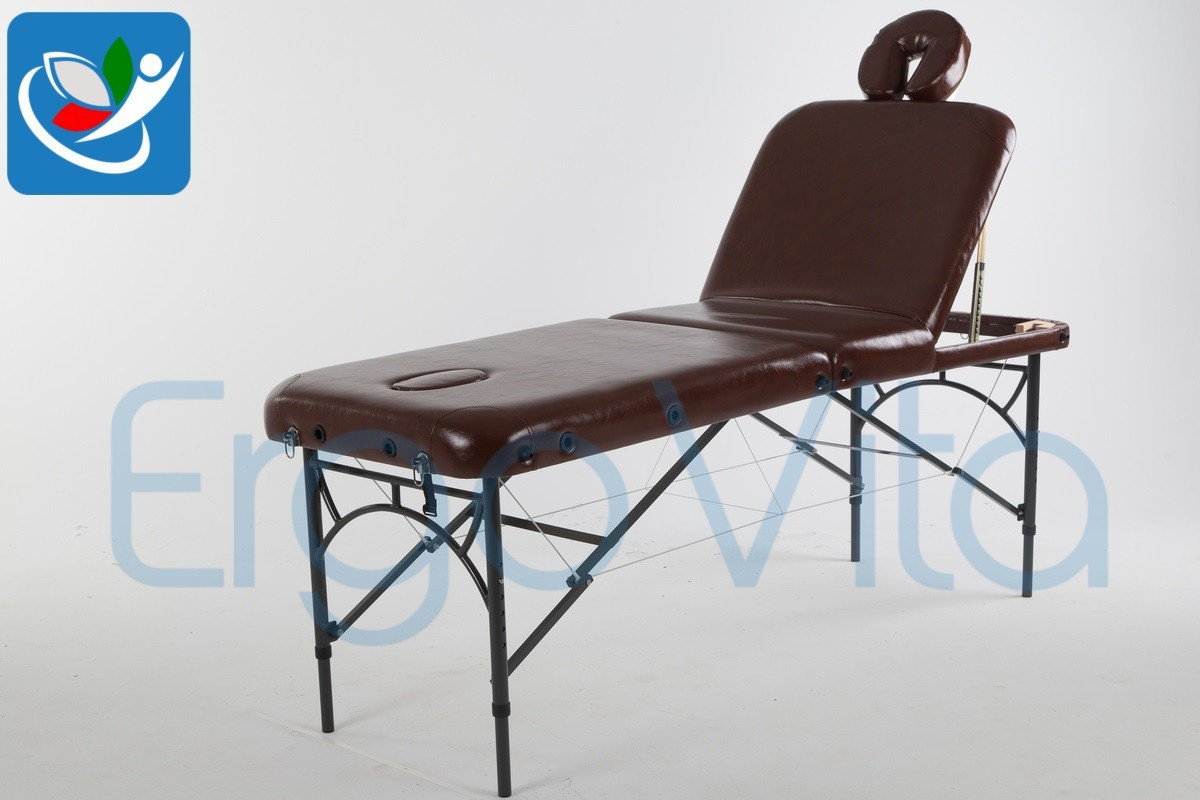 Массажный стол ErgoVita ELITE SKYLINE (коричневый) - фото 4 - id-p114499025