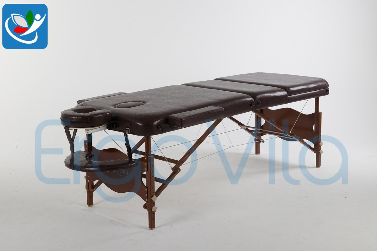 Массажный стол ErgoVita ELITE TITAN (темно-коричневый) - фото 5 - id-p114499034