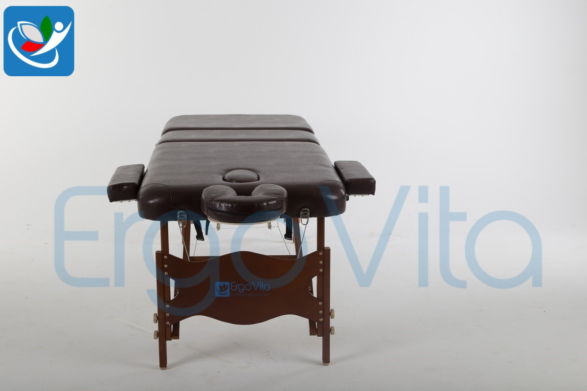 Массажный стол ErgoVita ELITE TITAN (темно-коричневый) - фото 7 - id-p114499034