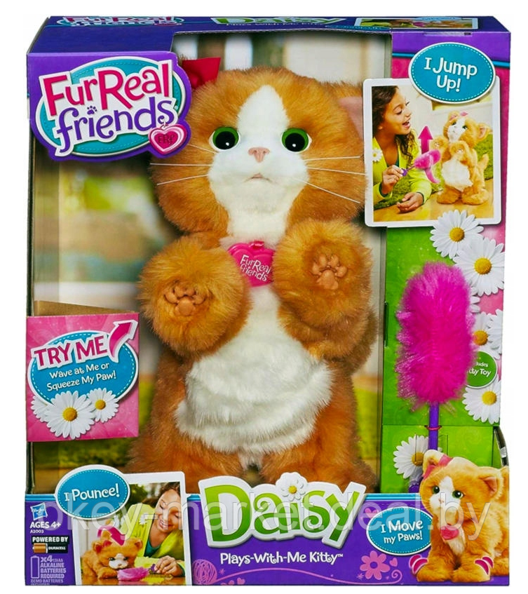 Интерактивный Котенок Дэйзи Hasbro FurReal Friends A2003 - фото 1 - id-p111805495