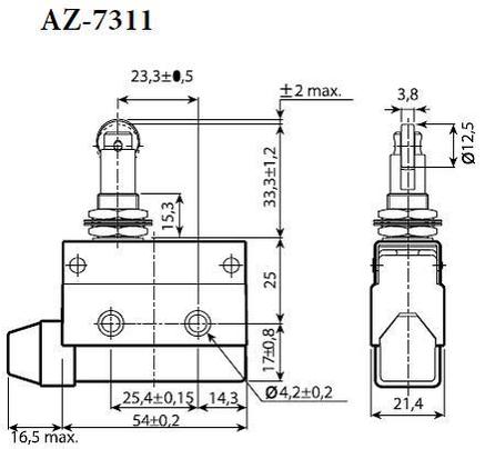 Конечный выключатель АZ-7311 ЭНЕРГИЯ, фото 2