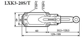 Конечный выключатель LXK3-20S/T ЭНЕРГИЯ, фото 2