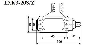 Конечный выключатель LXK3-20S/Z ЭНЕРГИЯ, фото 2