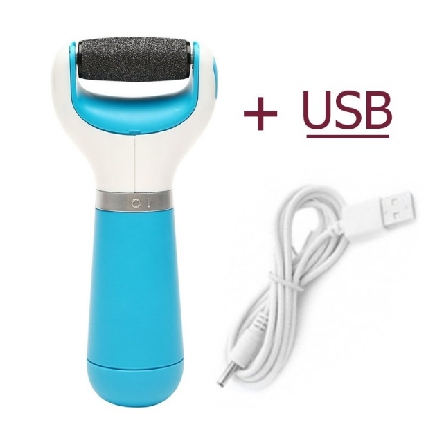 Электрическая роликовая пилка для ног Scholl с Usb кабелем