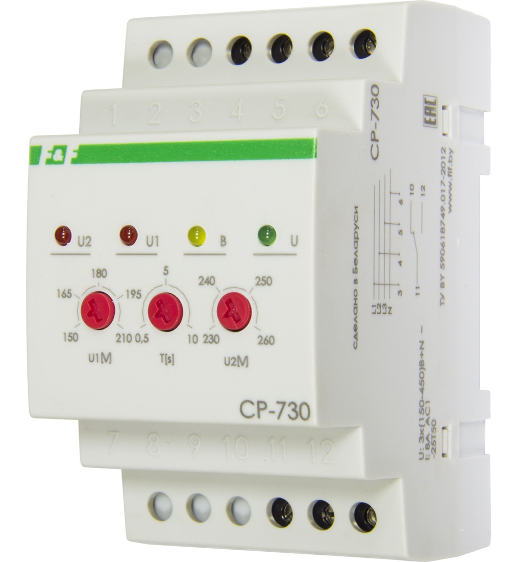 CP-730 Реле контроля напряжения - фото 1 - id-p113845546