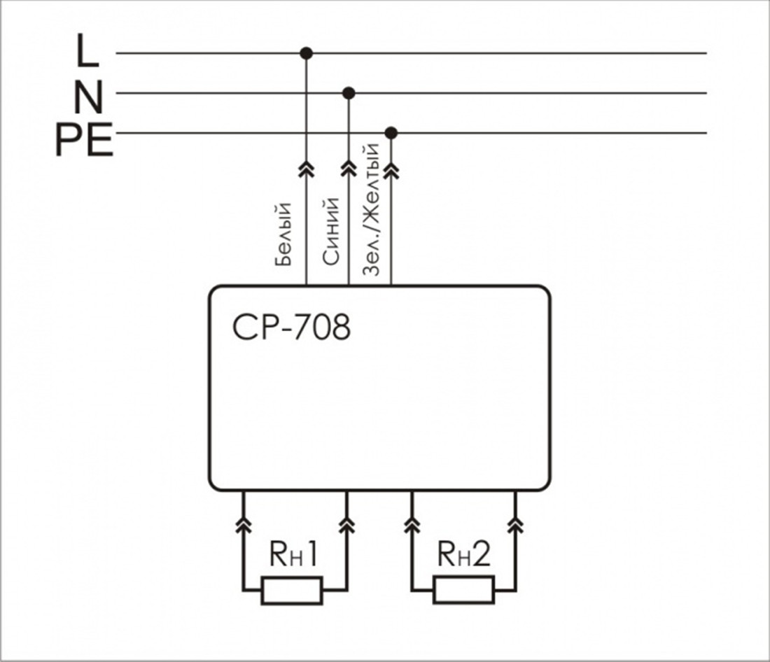 CP-708 Реле контроля напряжения - фото 2 - id-p113845550