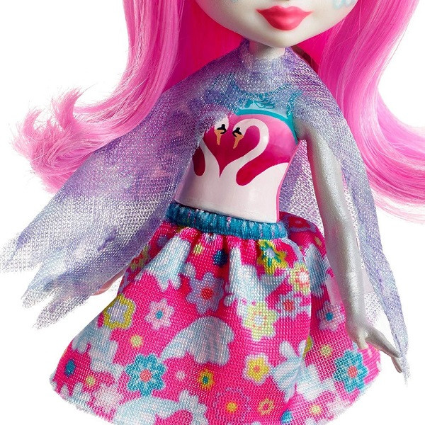 Mattel Enchantimals FRH38 Кукла с питомцем - Лебедь Саффи - фото 5 - id-p88243419