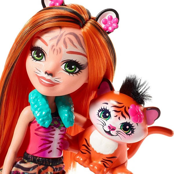 Mattel Enchantimals FRH39 Кукла с питомцем - Тигрица Тэнзи - фото 3 - id-p88243420