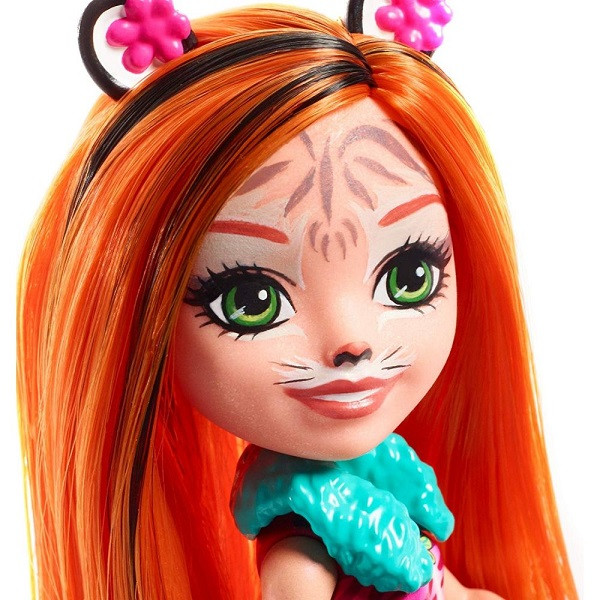 Mattel Enchantimals FRH39 Кукла с питомцем - Тигрица Тэнзи - фото 4 - id-p88243420
