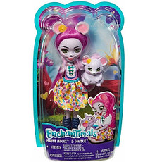 Mattel Enchantimals FXM76 Кукла с питомцем Мышка Майла, фото 3