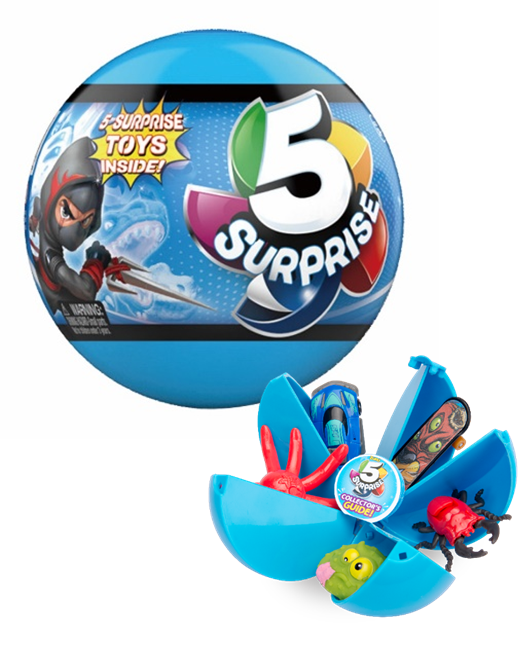 Игрушка 5 Surprise ZURU шар-сюрприз для мальчиков волна 1 - фото 1 - id-p82371446