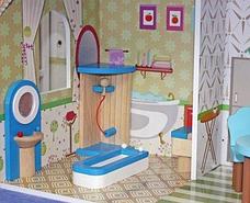 Wooden Toys Кукольный домик из дерева - Lila Wooden Toys, фото 3