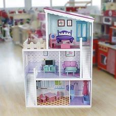 Wooden Toys Кукольный домик из дерева - Oliwka Wooden Toys, фото 2