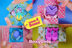 Boxy Girls Игровой набор из 6 посылок с сюрпризами Boxy Girls T15111, фото 3