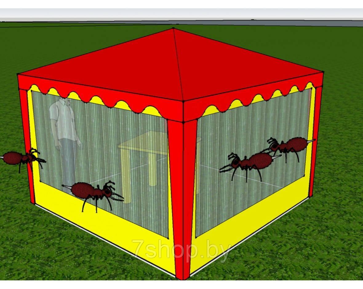 Стенка с сеткой 3,0х2,0 (к шатру Митек 3 х 3 и 6 х 3) - фото 2 - id-p83585282