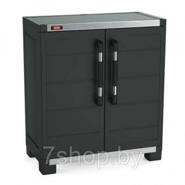Шкаф уличный XL PRO BASE UTILITY низкий, черный - фото 3 - id-p90464426