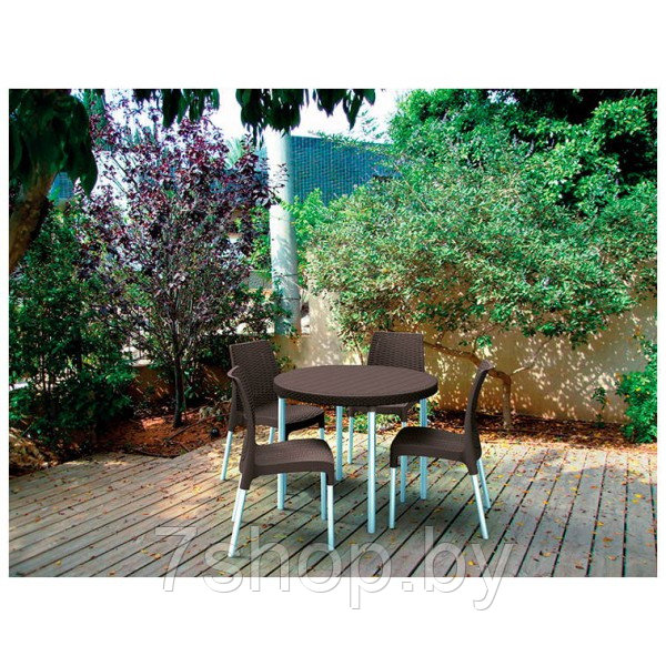 Комплект мебели KETER Jersey Set, коричневый - фото 2 - id-p90464478