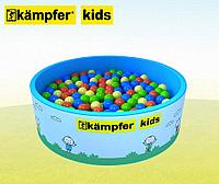 Сухой бассейн Kampfer Kids [голубой + 300 шаров]
