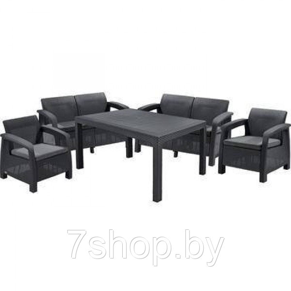 Комплект мебели BAHAMA FIESTA, графит - фото 1 - id-p93343718