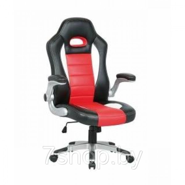 Офисное кресло Calviano 121 SPORT white/red/black - фото 1 - id-p93343738