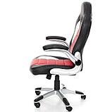 Офисное кресло Calviano 121 SPORT white/red/black, фото 2