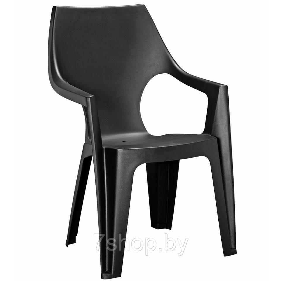 Стул пластиковый Dante Low Back, графит