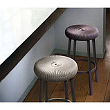 Стул барный уличный Cozy bar stool (Коузи Бар), фиолет, фото 2