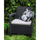 Комплект мебели Tarifa 2 chairs, серый, фото 2
