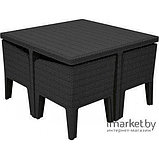 Комплект мебели KETER Columbia dining set (5 предметов), графит, фото 2