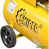 Воздушный компрессор SKIPER AR50B (до 260 л/мин, 8 атм, 50 л, 220 В, 1.80 кВт), фото 4
