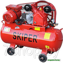 Воздушный компрессор SKIPER IBL2070А (до 300 л/мин, 8 атм, 70 л, 220 В, 2.2 кВт)