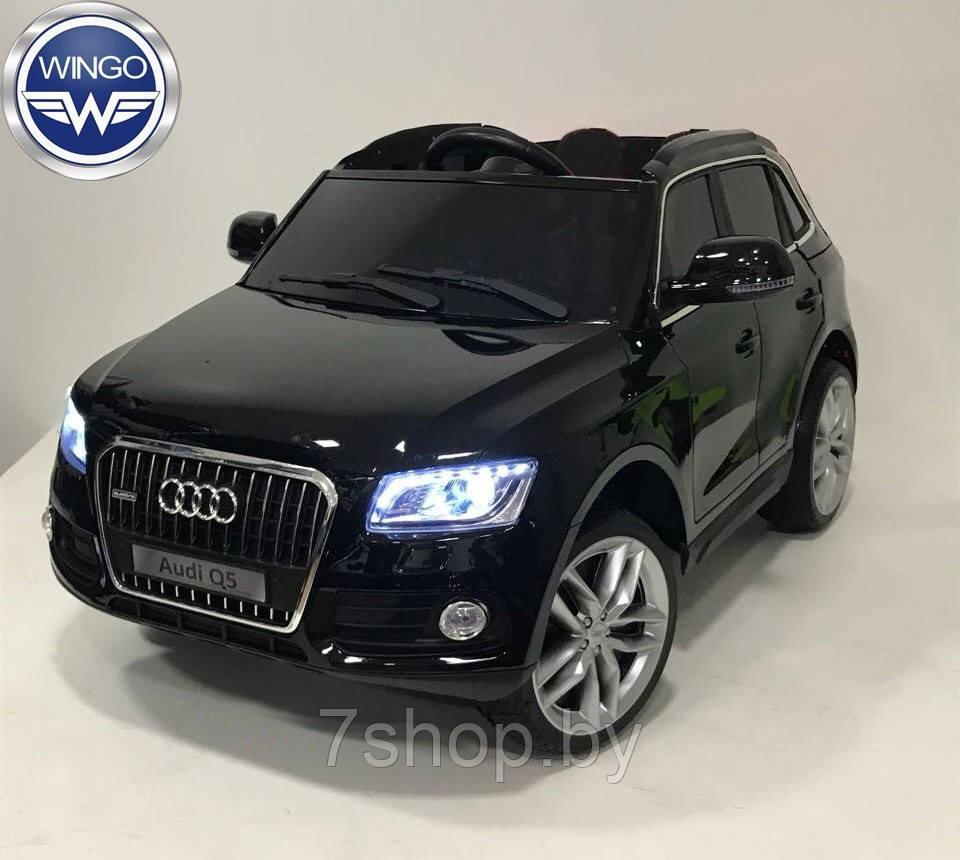 Детский электромобиль WINGO AUDI Q5 NEW LUX (Лицензионная модель) Черный - фото 2 - id-p98058676