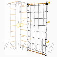 Стойка-сетка Юный Атлет Пристенная белый