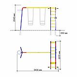 Дачный комплекс "Акробат" + ФАНЕРНЫЕ качели, фото 3