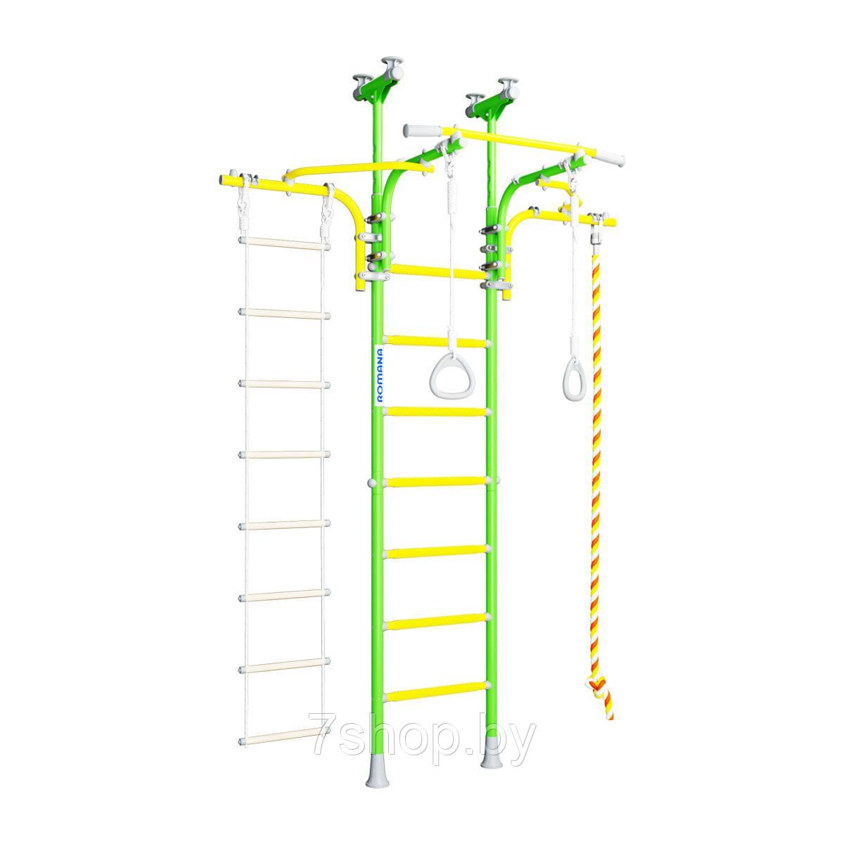 Шведская стенка ДСКМ "Romana R6" (01.20.7.06.490.07.00-14) зелёное яблоко
