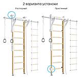 Шведская стенка "Romana Eco2" (02.21.8.14.500.08.01) дерево/белый, фото 2