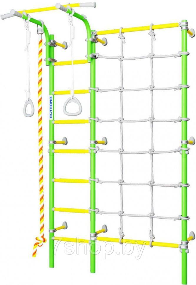 Шведская стенка ДСКМ "Romana S3" (01.31.7.06.410.04.00-28) зелёное яблоко