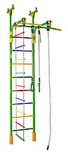 Детский спорткомплекс  "Формула здоровья" "Smile 2" салатовый/радуга