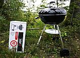 Гриль угольный Weber Compact Kettle, 47 см, черный, фото 3