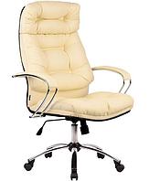 Кресло компьютерное Metta LK-14 CH 720 (Бежевая кожа)