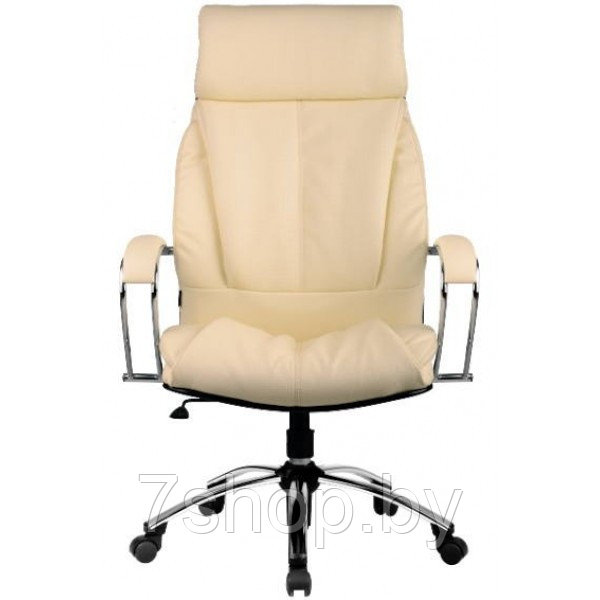 Офисное кресло LK-13CH 720 Бежевая кожа