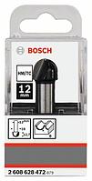 Фреза галтельная R8 D16x12.7x54 / хв 12 мм BOSCH (2608628472)