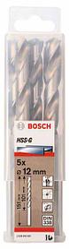 Сверло по металлу HSS-G 12x101x151 мм (5 шт) BOSCH (2608595081)