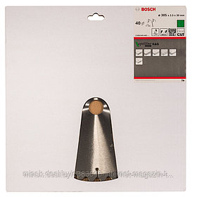 Пильный диск 305х2,5х30 мм Z40 Optiline Wood BOSCH (2608640440)